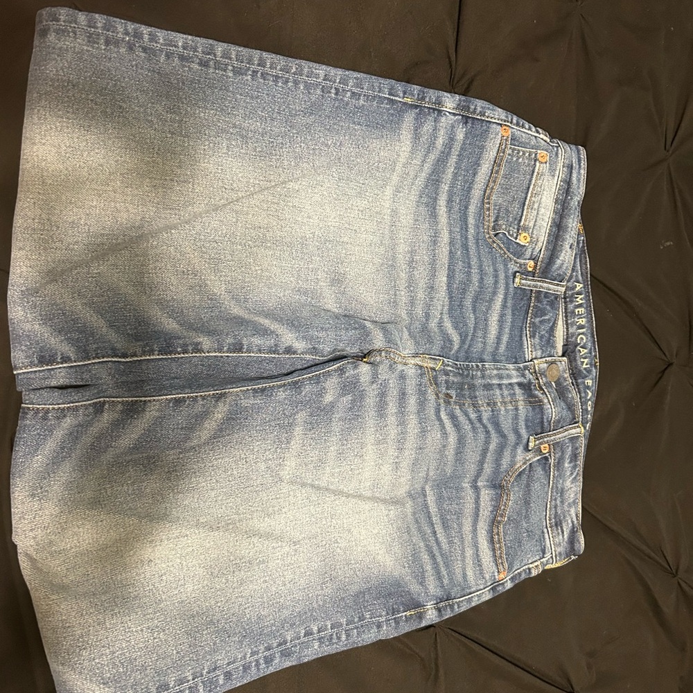 American Eagle Outfitters Light Blue Straight Jeans